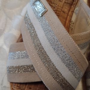 Anne Klein Sport Women's Felisha Platform Sandal Cork Soles Metallic